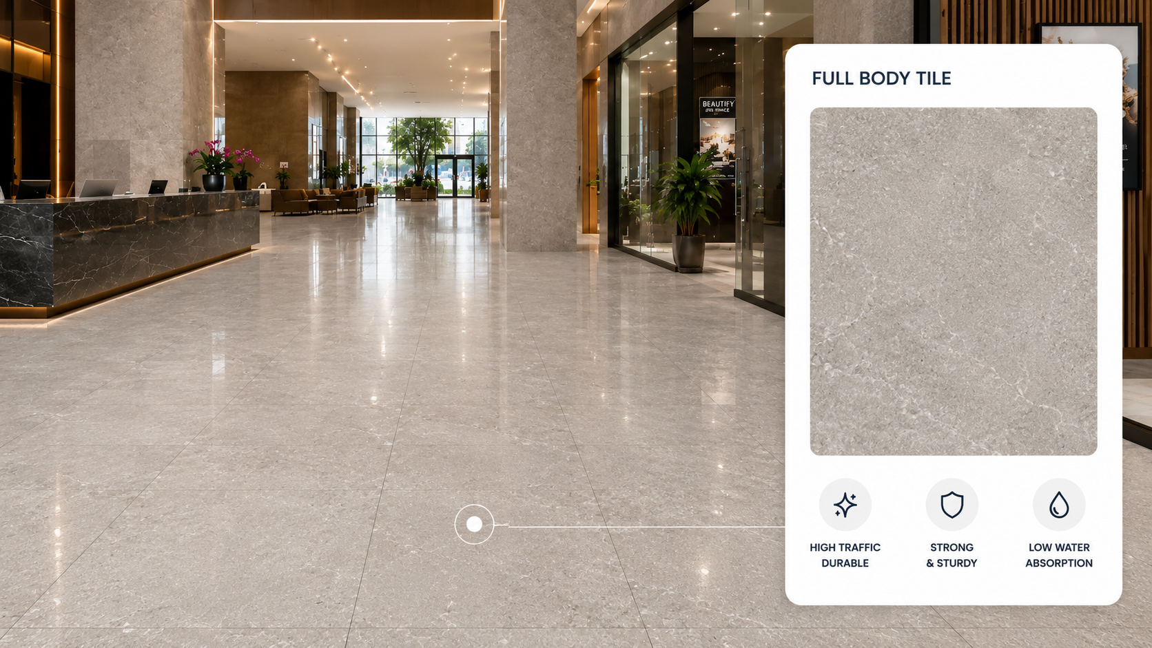 Full Body Vitrified tiles