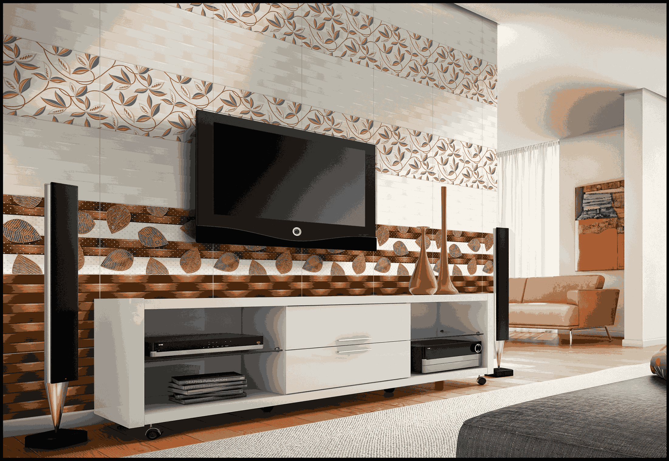 3D Look Tiles