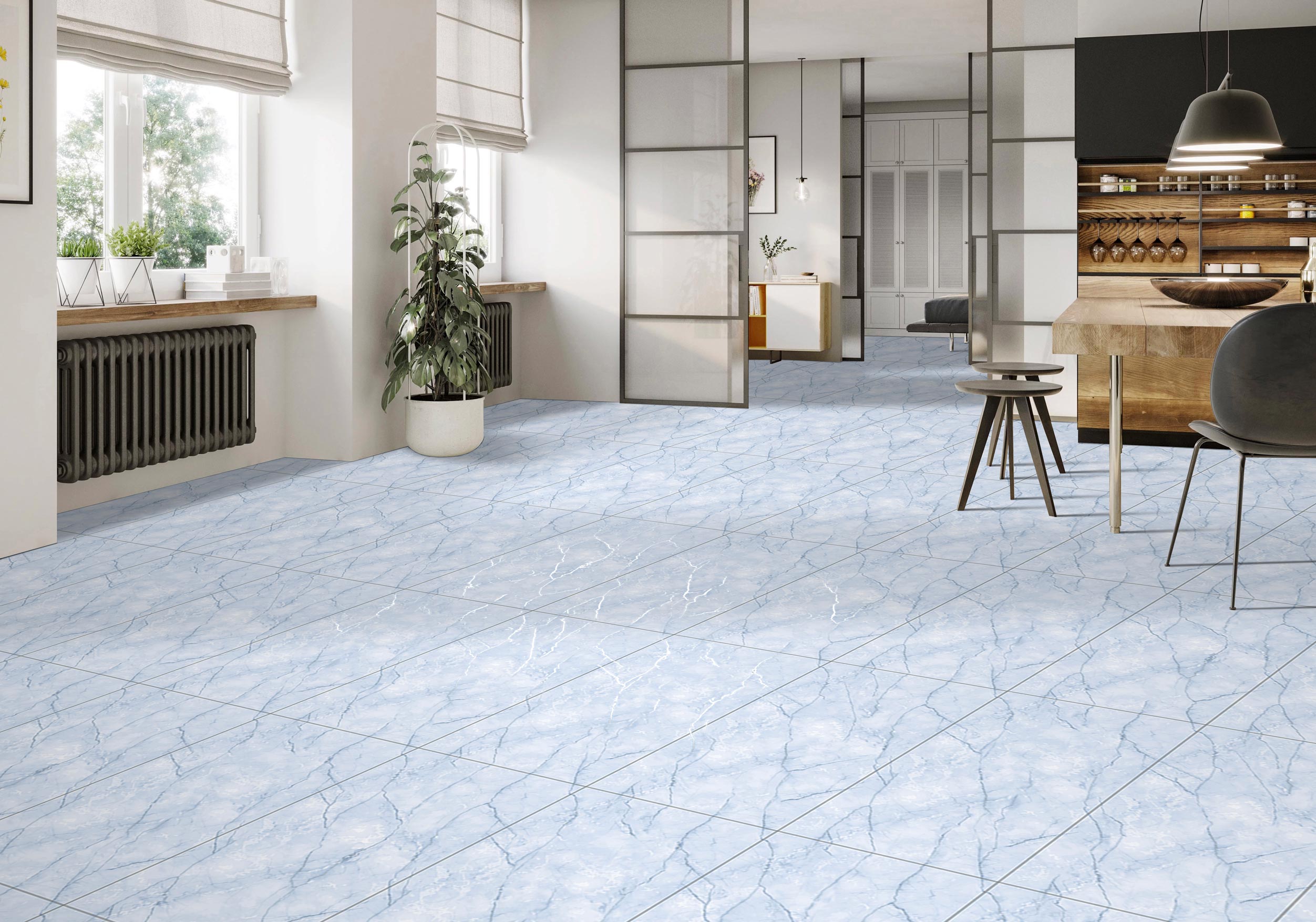 Blue Tiles