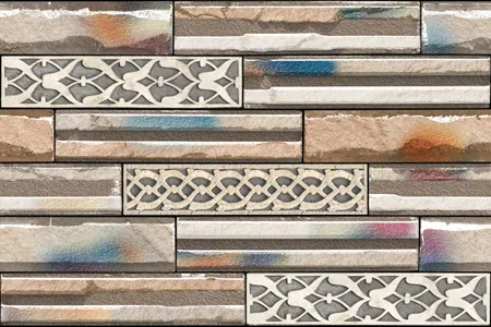 1408 300x450mm Matte Ceramic tile in a stone look