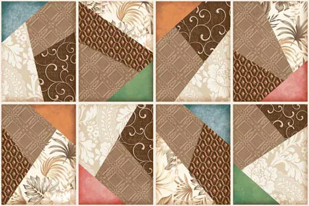 20835-HL 300x450mm Glossy Ceramic tile in a highlighter look