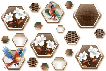 Glossy Finish 20914-HL Ceramic 300x450mm