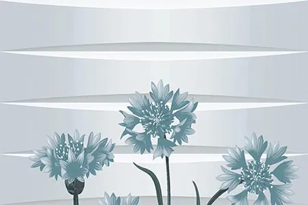 10829-HL1 300x450mm Glossy Ceramic tile in a decor, highlighter look