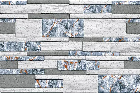 RD-5044 300x450mm Rain Drops Ceramic tile in a marble look