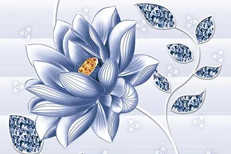 Glossy Finish 10188 HL1 A Ceramic 300x450mm