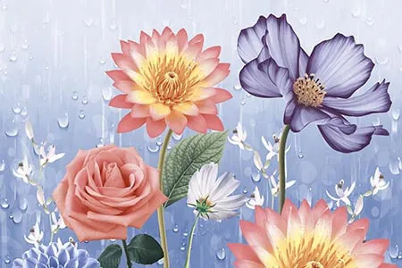 Glossy Finish 10828-HL1 Ceramic 300x450mm