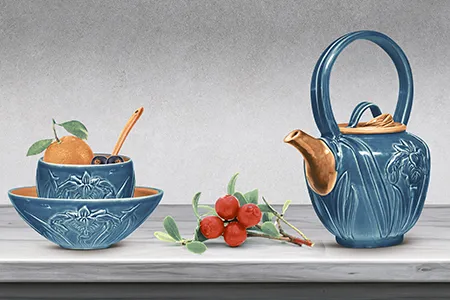 Glossy Finish 10537-HL-1 Ceramic 300x450mm