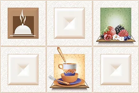 Glossy Finish 10803-HL2 Ceramic 300x450mm