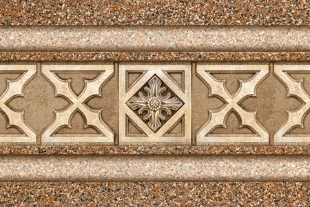 3709 300x450mm Matte Ceramic tile in a stone look
