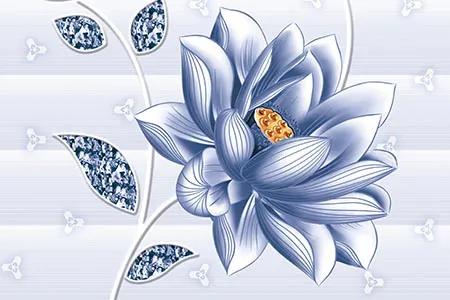 Glossy Finish 10188 HL1 B Ceramic 300x450mm