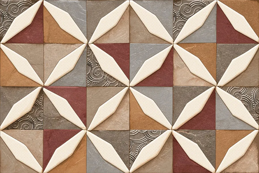 Spring 12 300x450mm Matte Ceramic tile in a stone look