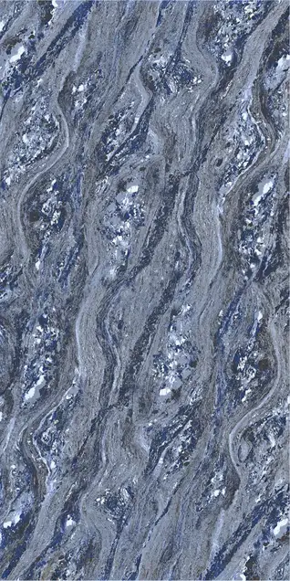 Glossy Finish Matrix Azul 600x1200mm