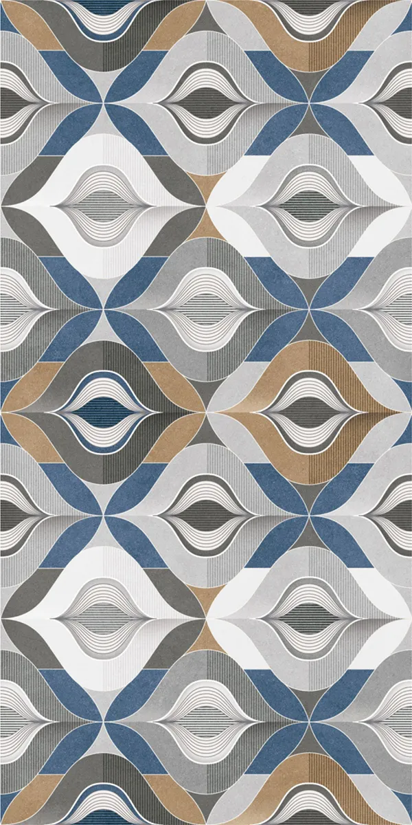 Matte Carving Finish 60120CR ARCADIA GREY DECOR GVT 600x1200mm