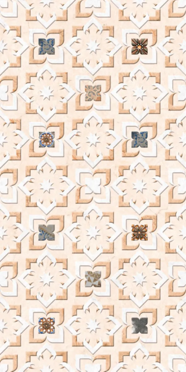 Matte Carving Finish 60120CL FLORITO BRITTANY(END) GVT 600x1200mm