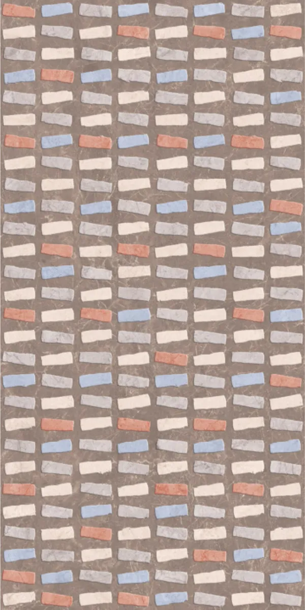 Matte Carving Finish 60120CL FLANT RECTENGULAR(END) GVT 600x1200mm