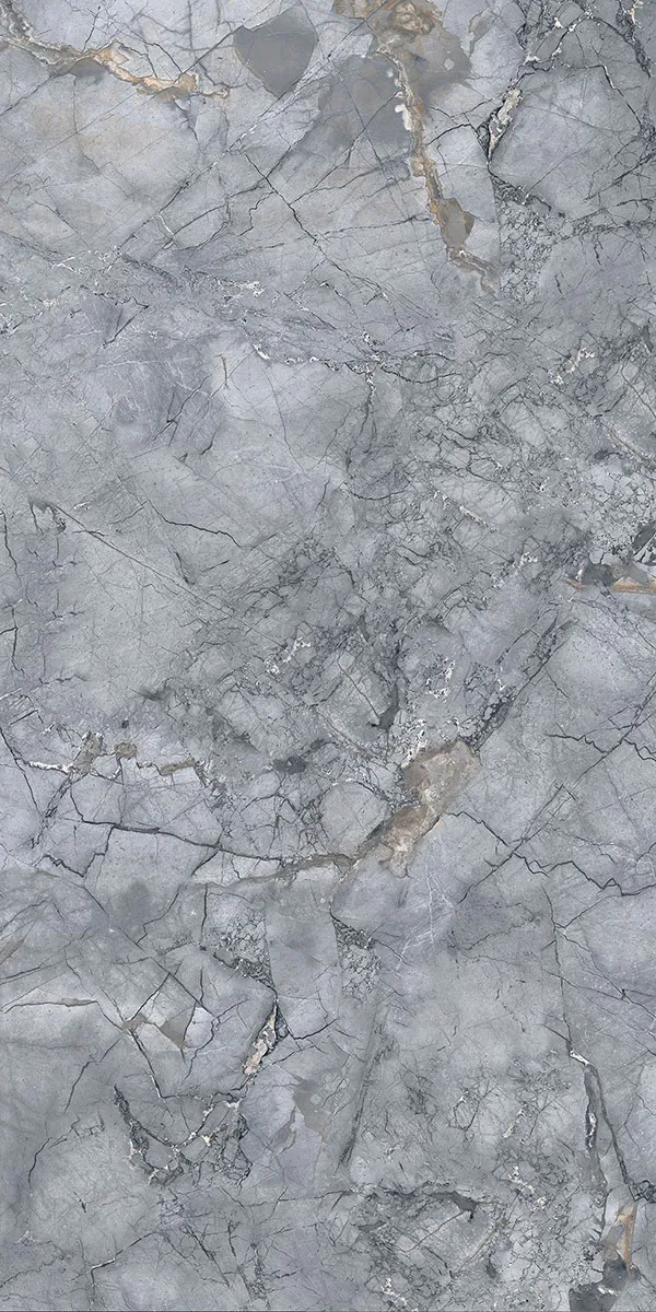 Marquina Blue 600x1200mm Matte Carving GVT tile in a marble look
