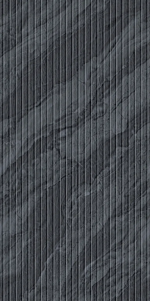 Matte Carving Finish LOUVERS RUST NERO GVT 600x1200mm