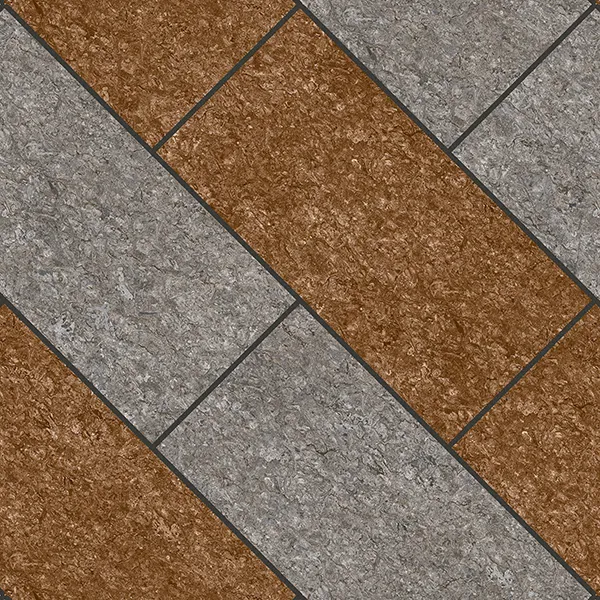 Matte Finish RUSTIC FRENCH BROWN 600x600mm