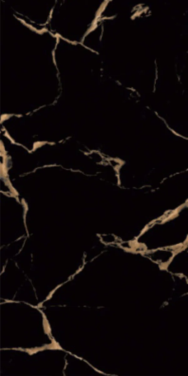 VIDA GOLD 600x1200mm Glitter GVT tile in a marble look