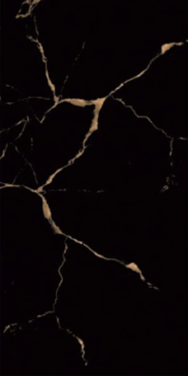 VIDA GOLD 600x1200mm Glitter GVT tile in a marble look