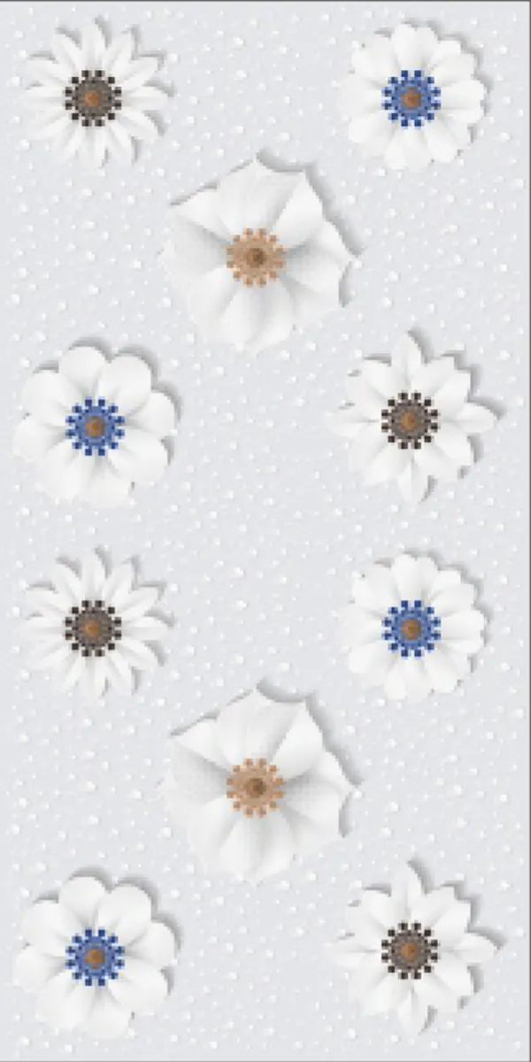 Glossy Finish 3D 004 PGVT 600x1200mm