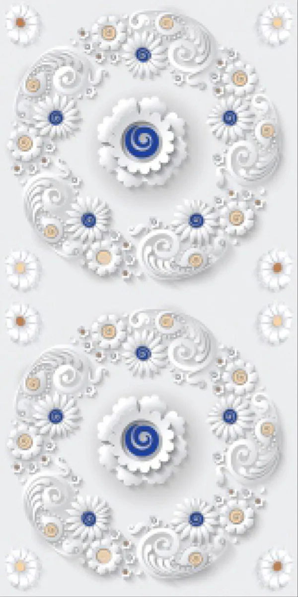 Glossy Finish 3D 007 PGVT 600x1200mm