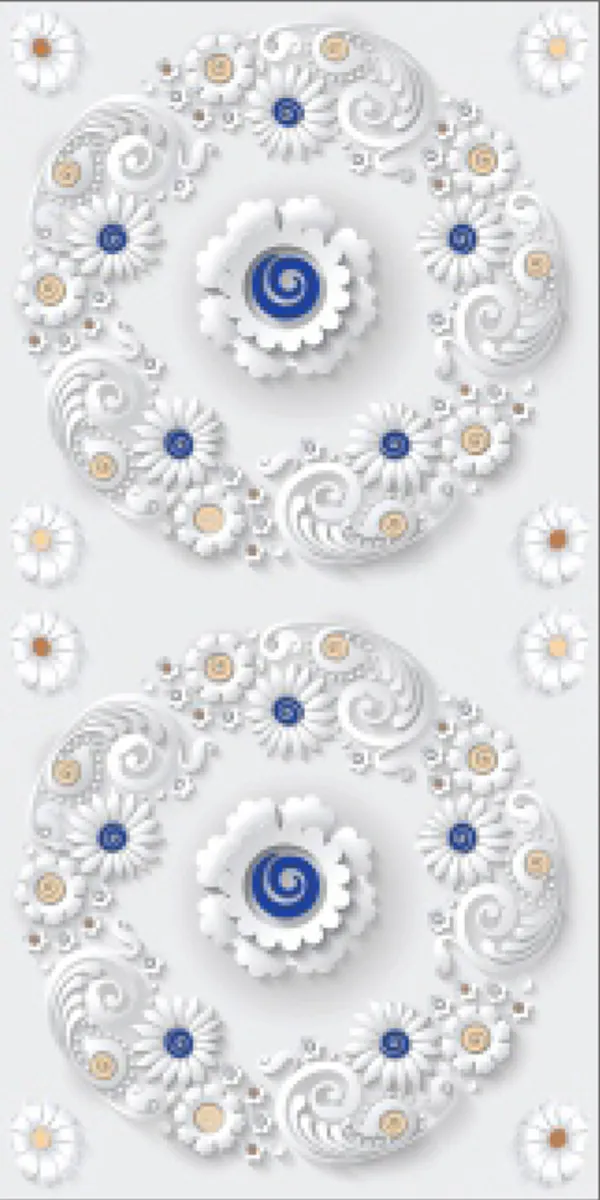 Glossy Finish 3D 007 PGVT 600x1200mm