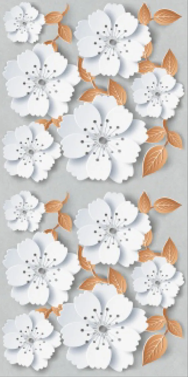 Glossy Finish 3D 008 PGVT 600x1200mm