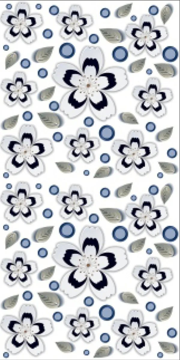 Glossy Finish 3D 009 PGVT 600x1200mm