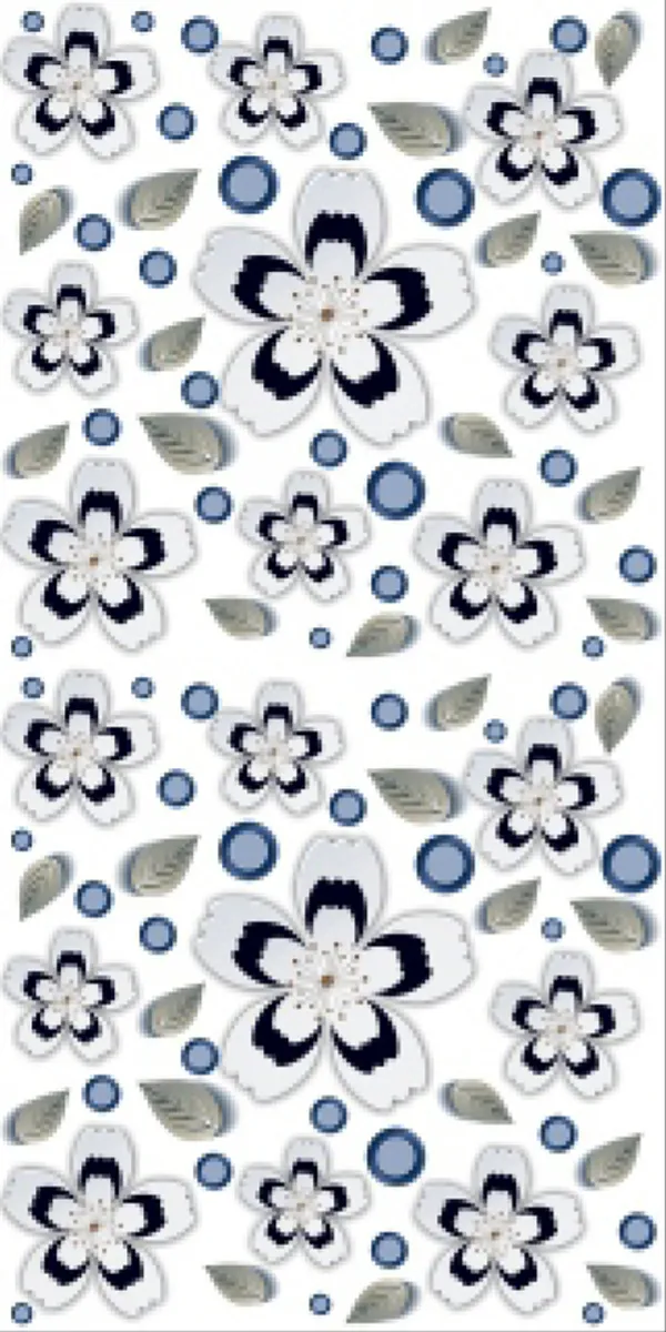 Glossy Finish 3D 009 PGVT 600x1200mm