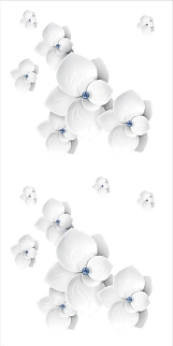 Glossy Finish 3D 010 PGVT 600x1200mm