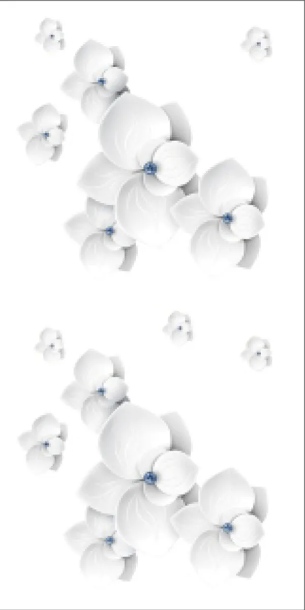 Glossy Finish 3D 010 PGVT 600x1200mm