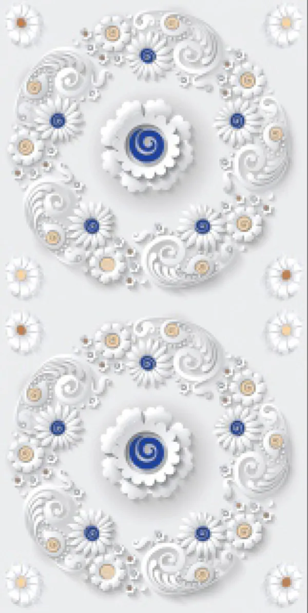 Glossy Finish 3D 007 PGVT 600x1200mm