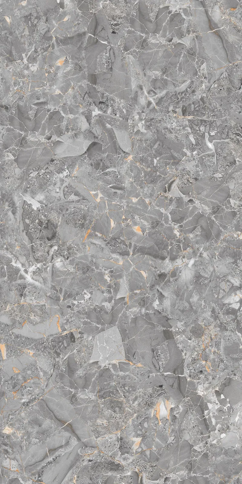 Glossy Finish 80160 GL BULGARY GREY PGVT 800x1600mm