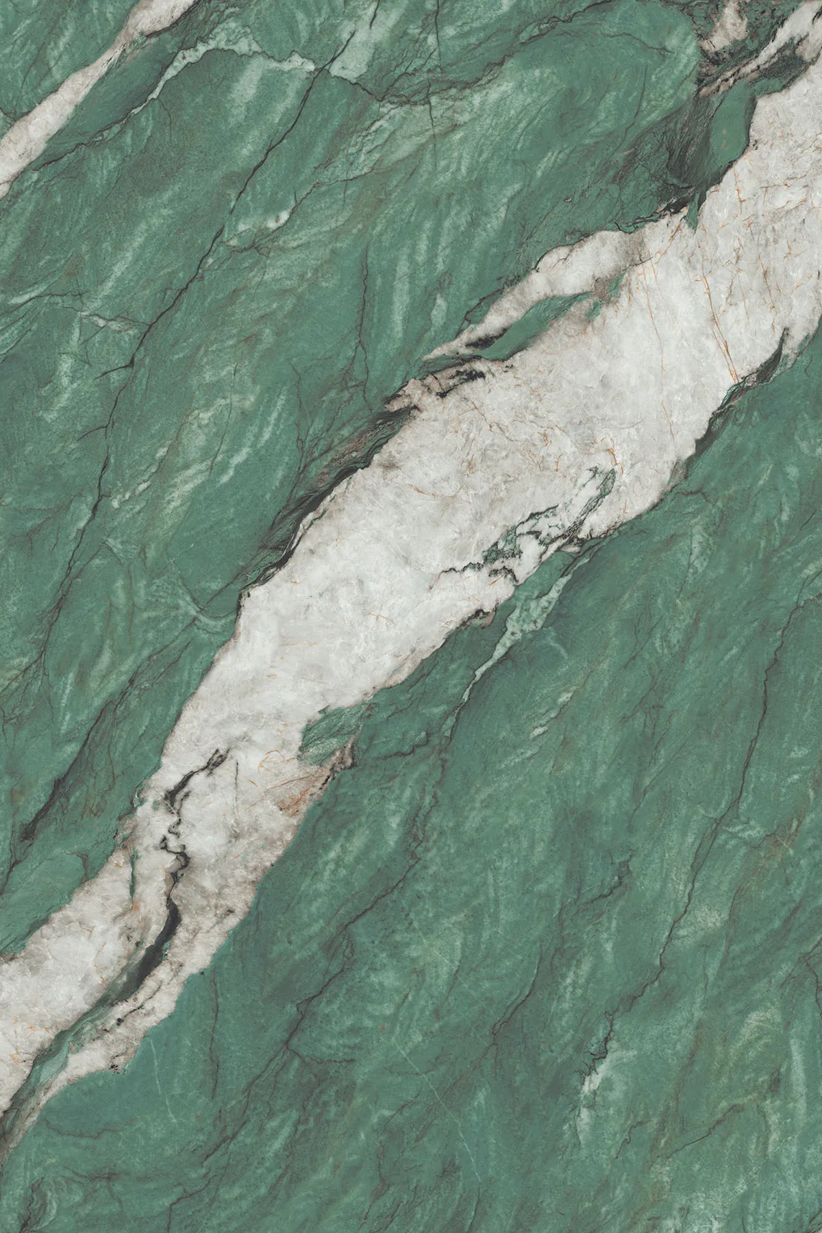 High Glossy Finish AMAZZONITE GREEN PGVT 1200x1800mm