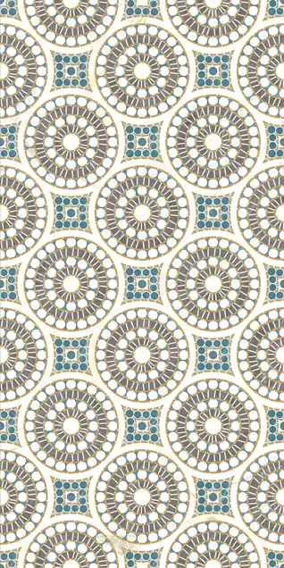 Glossy Finish Aqua Gold Decore 600x1200mm