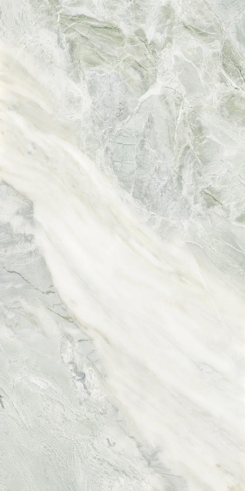 Glossy Finish Aravali Green  (800 x 1600) PGVT 800x1600mm