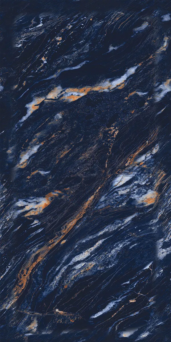 Glossy Finish Artsy Blue PGVT 600x1200mm