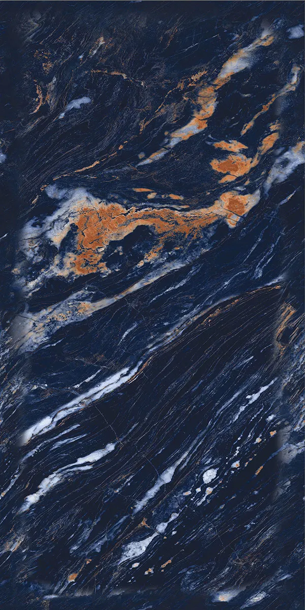 Glossy Finish Artsy Blue PGVT 600x1200mm