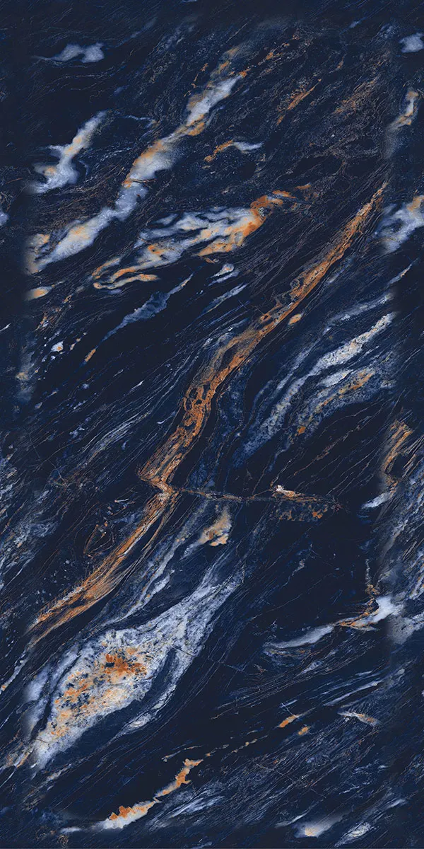 Glossy Finish Artsy Blue PGVT 600x1200mm