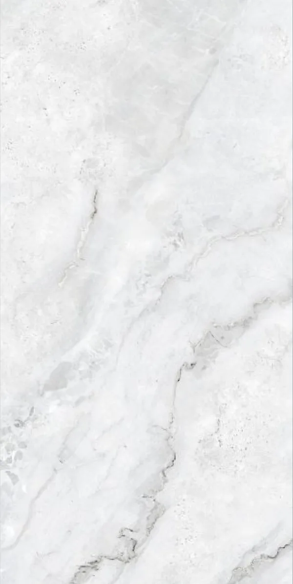 Glossy Finish Ash White PGVT 600x1200mm