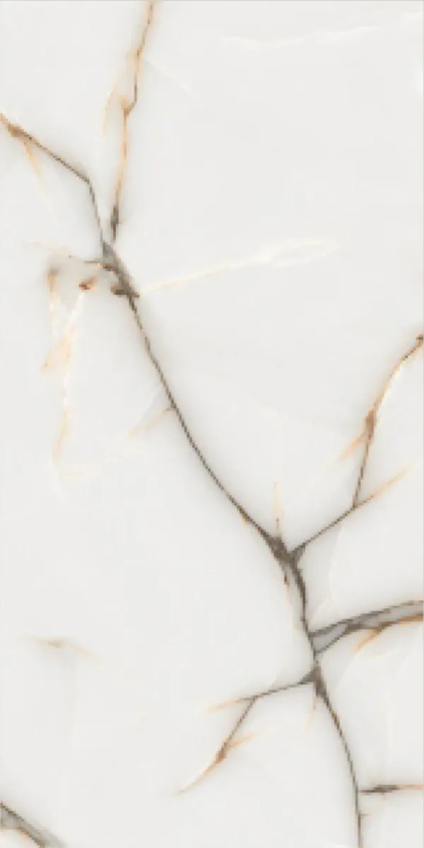 Glossy Finish Aster Bianco  PGVT 600x1200mm