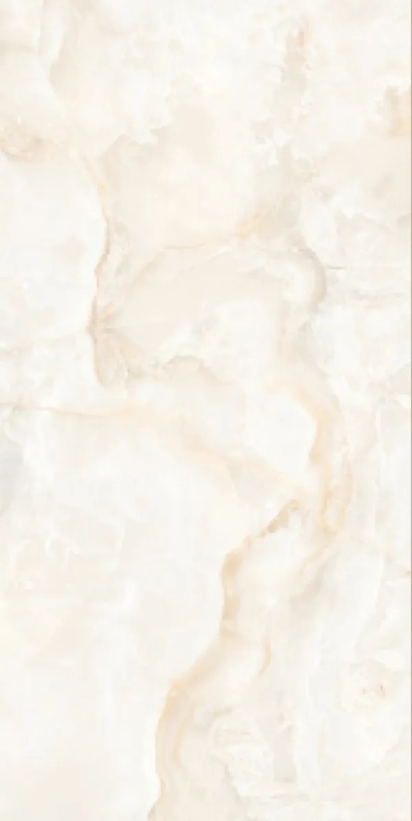 Glossy Finish Aura Onyx Beige  PGVT 600x1200mm