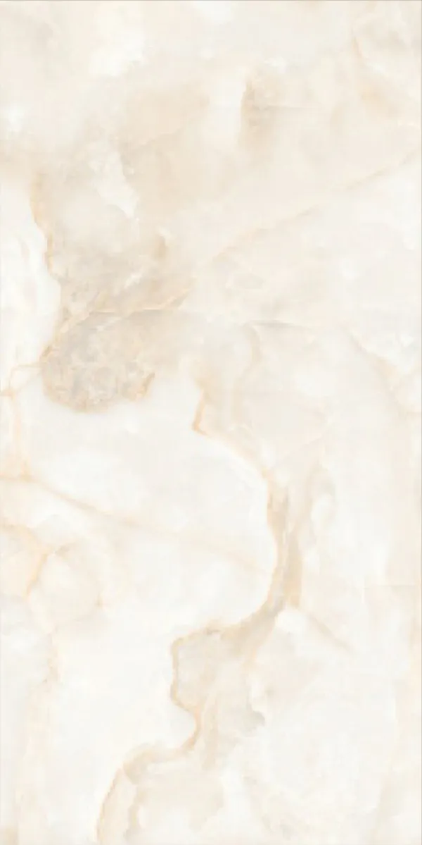 Glossy Finish Aura Onyx Beige  PGVT 600x1200mm