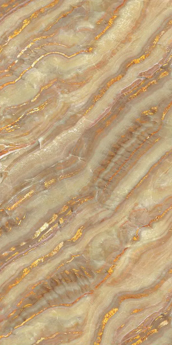 Glossy Finish AURIC GOLD PGVT 600x1200mm