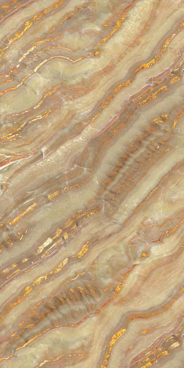 Glossy Finish AURIC GOLD PGVT 600x1200mm