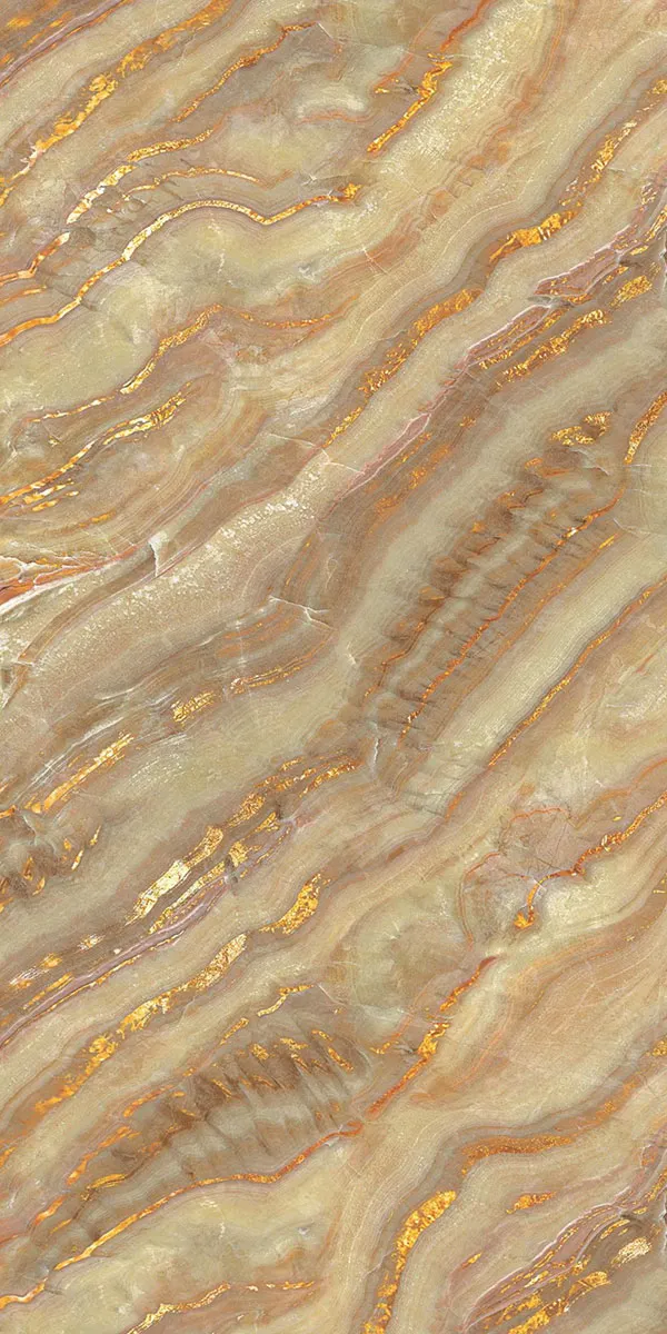 Glossy Finish AURIC GOLD PGVT 600x1200mm