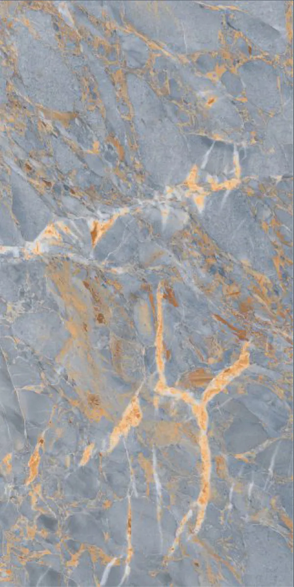 Glossy Finish Cladding Blue PGVT 600x1200mm