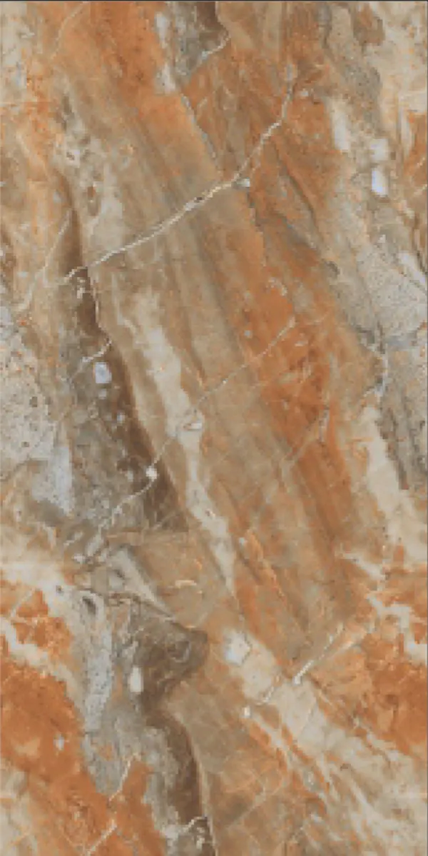 Glossy Finish Bavarian Brown  PGVT 600x1200mm