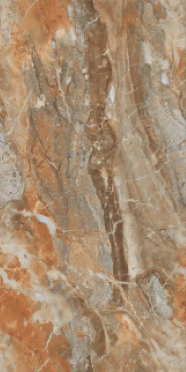 Glossy Finish Bavarian Brown  PGVT 600x1200mm